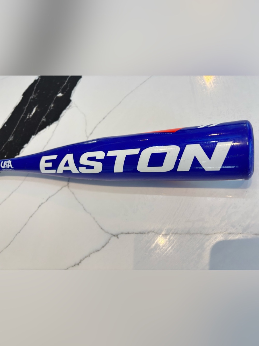 Easton Royal Blue Bat with White Logo and Red Accent